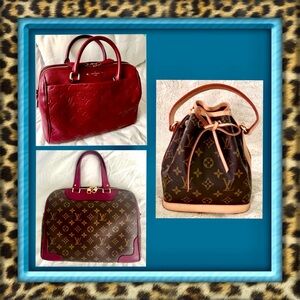 👑✅PRICE FIRM✅ AUTHENTIC Louis Vuitton Monogram 3 Handbags Bundle Trio Deal🔥🔥🔥